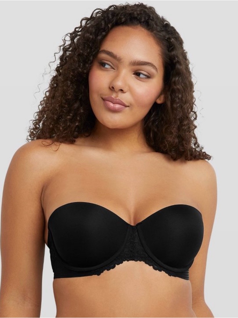 Maidenform Women's Strapless Multiway Push-Up Bra Black 38c: Convertible